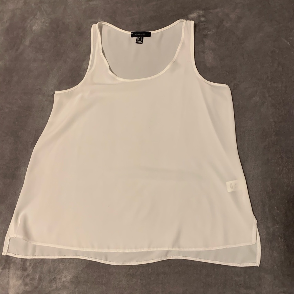White tank blouse